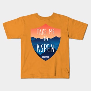 Take to Aspen Kids T-Shirt